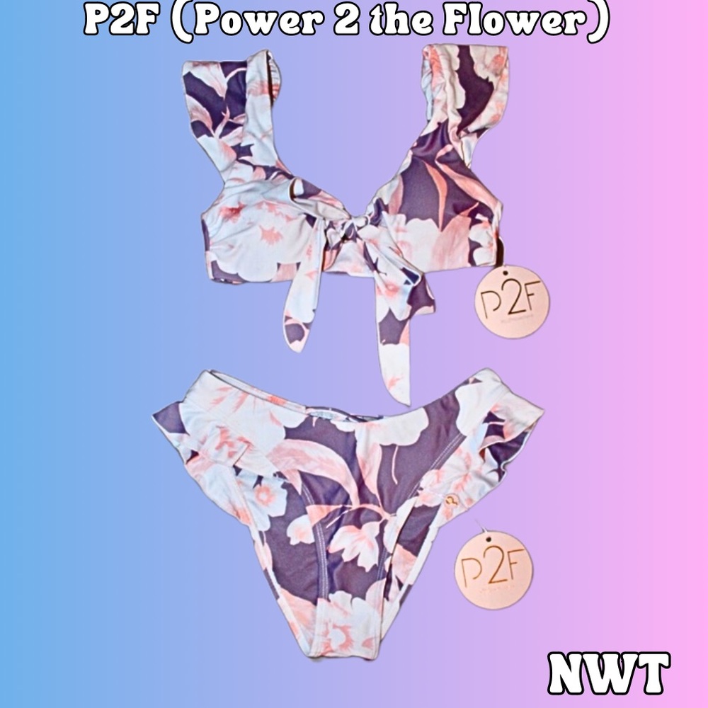 P2F Floral Bikini - Picture 4 of 8